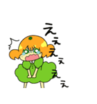 りんご君とみかんちゃん（個別スタンプ：15）