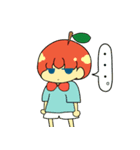 りんご君とみかんちゃん（個別スタンプ：20）