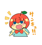 りんご君とみかんちゃん（個別スタンプ：25）
