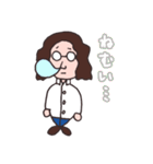 丸メガネの彼。（個別スタンプ：30）