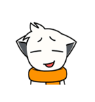 マフラーいぬ（個別スタンプ：2）