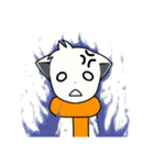 マフラーいぬ（個別スタンプ：13）