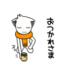 マフラーいぬ（個別スタンプ：25）
