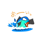 やさぐれ！「うお丸」 こんにちわだっ！！（個別スタンプ：26）