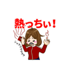 スマホ女子（個別スタンプ：7）