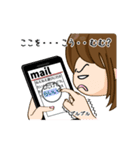 スマホ女子（個別スタンプ：22）