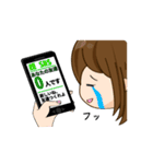 スマホ女子（個別スタンプ：37）