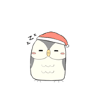 Hooty - the cute owl - grey color set（個別スタンプ：4）