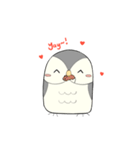 Hooty - the cute owl - grey color set（個別スタンプ：20）