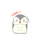 Hooty - the cute owl - grey color set（個別スタンプ：34）