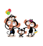 Cute Monkeys（個別スタンプ：23）