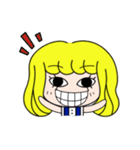 Hello mushroom head girl！（個別スタンプ：3）
