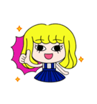 Hello mushroom head girl！（個別スタンプ：4）