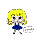 Hello mushroom head girl！（個別スタンプ：6）