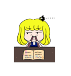 Hello mushroom head girl！（個別スタンプ：12）