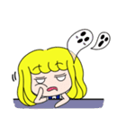 Hello mushroom head girl！（個別スタンプ：13）