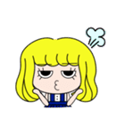 Hello mushroom head girl！（個別スタンプ：14）