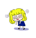Hello mushroom head girl！（個別スタンプ：15）
