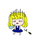 Hello mushroom head girl！（個別スタンプ：16）