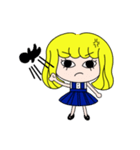 Hello mushroom head girl！（個別スタンプ：18）