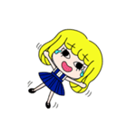 Hello mushroom head girl！（個別スタンプ：22）