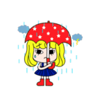 Hello mushroom head girl！（個別スタンプ：23）