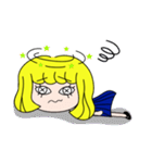 Hello mushroom head girl！（個別スタンプ：25）