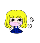 Hello mushroom head girl！（個別スタンプ：26）