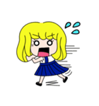 Hello mushroom head girl！（個別スタンプ：27）