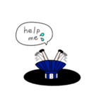 Hello mushroom head girl！（個別スタンプ：28）