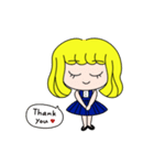 Hello mushroom head girl！（個別スタンプ：31）