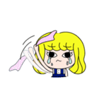 Hello mushroom head girl！（個別スタンプ：32）