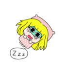 Hello mushroom head girl！（個別スタンプ：37）