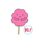 sour cherry cotton candy party（個別スタンプ：1）