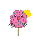 sour cherry cotton candy party（個別スタンプ：13）
