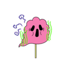 sour cherry cotton candy party（個別スタンプ：17）