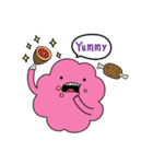 sour cherry cotton candy party（個別スタンプ：22）