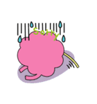 sour cherry cotton candy party（個別スタンプ：28）