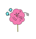 sour cherry cotton candy party（個別スタンプ：36）