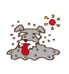 Schnauzer:Bubble！！（個別スタンプ：24）