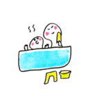 やなぎもとなお 親と子の なが～い一日（個別スタンプ：18）