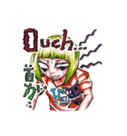 ギャ男が描く！！！！！バンギャちゃん！！！！！！！！！（個別スタンプ：6）