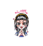 ギャ男が描く！！！！！バンギャちゃん！！！！！！！！！（個別スタンプ：23）