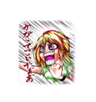 ギャ男が描く！！！！！バンギャちゃん！！！！！！！！！（個別スタンプ：34）