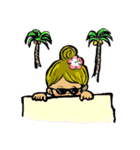 Hawaiiのロコたん（個別スタンプ：24）