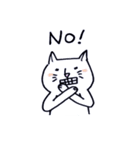 しろねこ☆にゃん太（個別スタンプ：4）