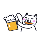 しろねこ☆にゃん太（個別スタンプ：35）