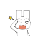 ウサギの中澤さん（個別スタンプ：4）