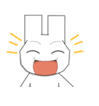 ウサギの中澤さん（個別スタンプ：5）