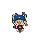 年長ヒーロー とりぺい（個別スタンプ：2）